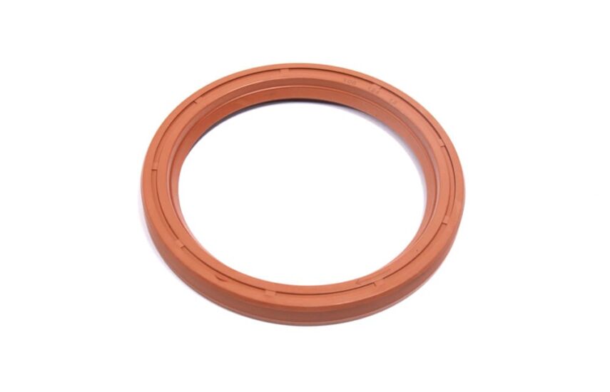 Сальник вала коленчатого КАМАЗ правое вращение (100х125х12-1.2, резина NBR)