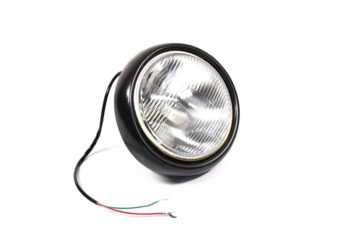 Фара ГАЗ, УАЗ 12V ФГ122 (железный корпус, с галогенкой)
